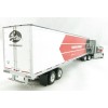 Tonkin Replicas 12-0129 - International Prostar Sleeper Cab 6x4 Truck 53 ft  Box Trailer - Gates - Scale 1:53