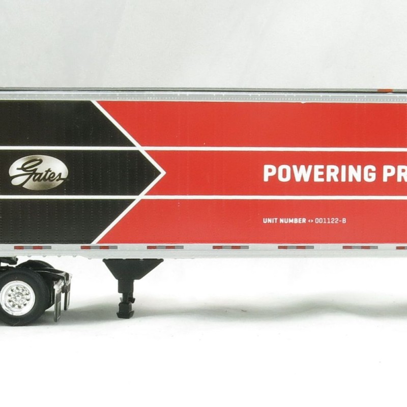 Tonkin Replicas 12-0129 - International Prostar Sleeper Cab 6x4 Truck 53 ft  Box Trailer - Gates - Scale 1:53