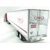 Tonkin Replicas 12-0131 - Kenworth T700 Sleeper Cab 6x4 Truck 53 ft  Reefer Box Trailer - JBS Carriers - Scale 1:53