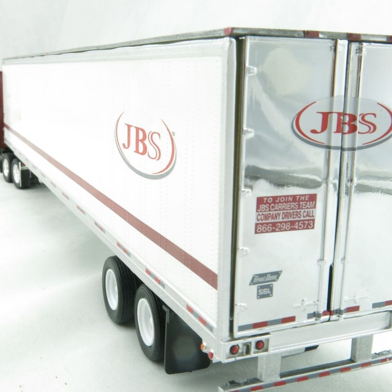 Tonkin Replicas 12-0131 - Kenworth T700 Sleeper Cab 6x4 Truck 53 ft  Reefer Box Trailer - JBS Carriers - Scale 1:53