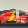 Bburago 18-16301 #51 - Ferrari 499P No 51 Winner 24h LeMans 2023 Pier Guidi, Calado, Giovinazzi Box Damage - Scale 1:18 
