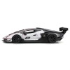 Bburago 18-28023 - 2021 Lamborghini Essenza SCV12 Sports Car White Black - Scale 1:24