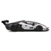Bburago 18-28023 - 2021 Lamborghini Essenza SCV12 Sports Car White Black - Scale 1:24