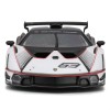 Bburago 18-28023 - 2021 Lamborghini Essenza SCV12 Sports Car White Black - Scale 1:24