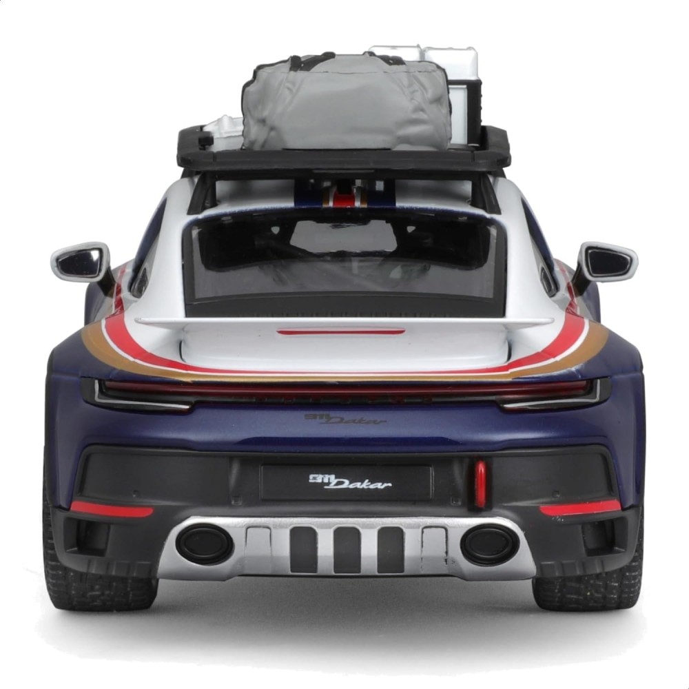 Bburago 18-28029 - Porsche 911 (992) Dakar No 953 Roughroads Rallye Design - Scale 1:24