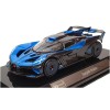 Bburago 18-38306 - Bugatti Bolide 2020 Blue / Carbon Track Car - Scale 1:43