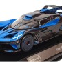 Bburago 18-38306 - Bugatti Bolide 2020 Blue / Carbon Track Car - Scale 1:43