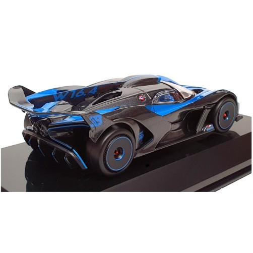 Bburago 18-38306 - Bugatti Bolide 2020 Blue / Carbon Track Car - Scale 1:43