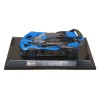 Bburago 18-38306 - Bugatti Bolide 2020 Blue / Carbon Track Car - Scale 1:43