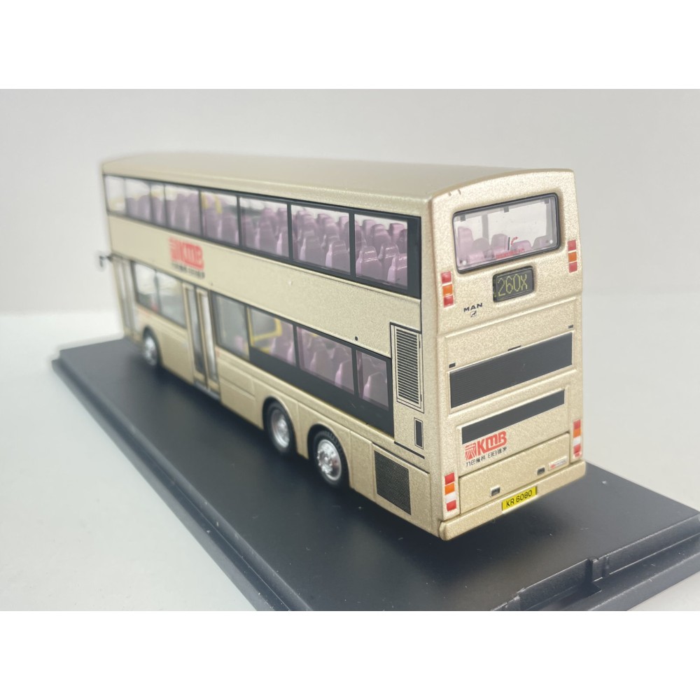 Car Workshop 39201 - MAN 24.310 Volgren Double Decker Bus - Kowloon Motor Bus Hongkong - Scale 1:76