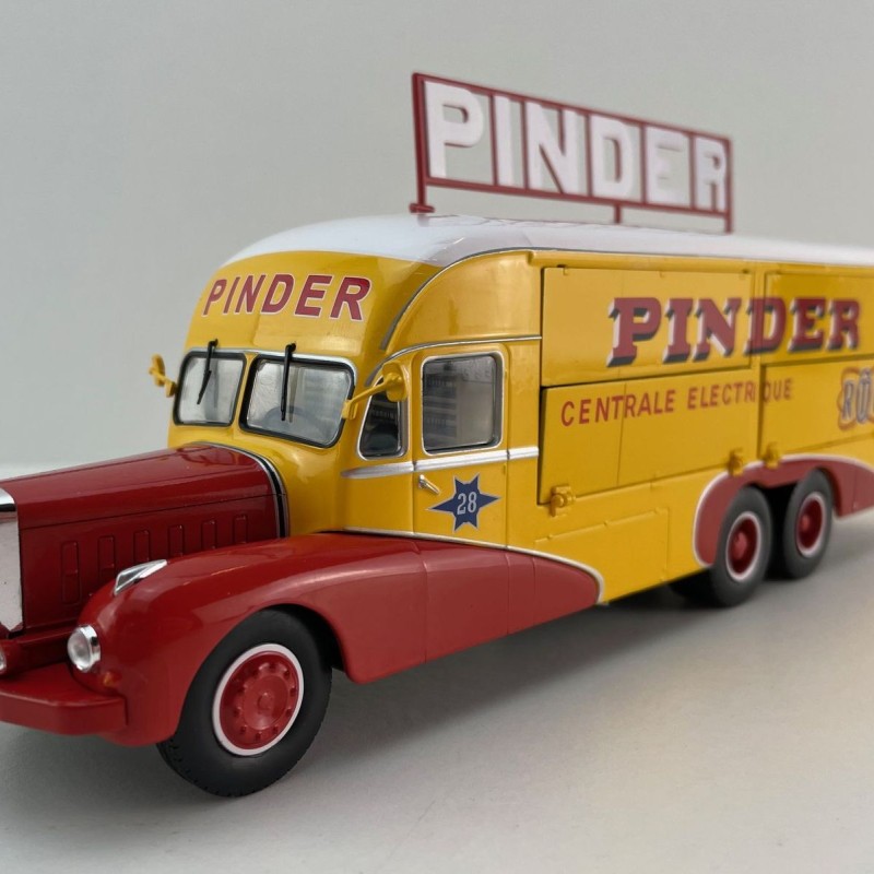 Direkt Collections - 1951 Bernard 28 Electrical Generator Truck Pinder Circus - Scale 1:43