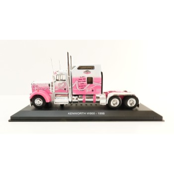 Hachette G1470015  - Kenworth W900 6x4 Truck 1998 Breast Cancer  - Scale 1:43