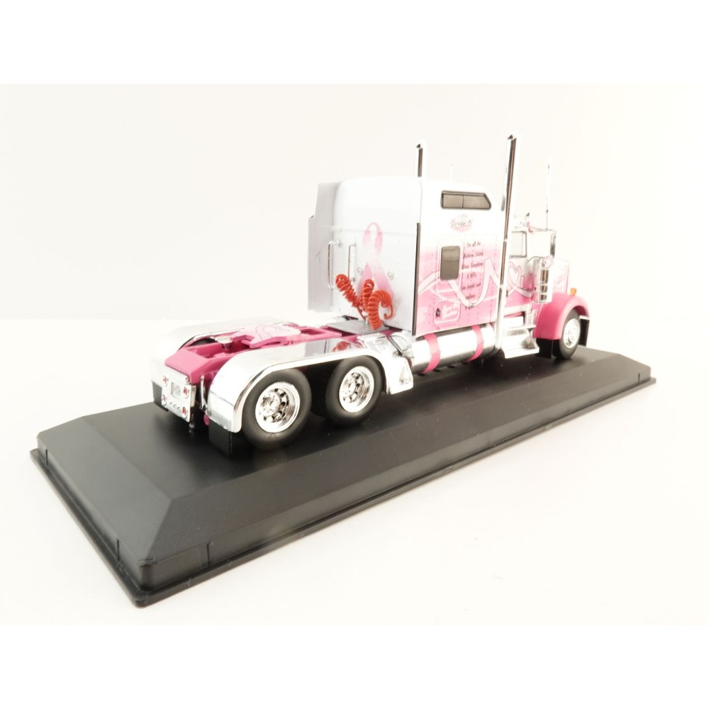 Hachette G1470015  - Kenworth W900 6x4 Truck 1998 Breast Cancer  - Scale 1:43