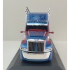 Hachette G1470018 - Western Star 5700 EX 6x4 Truck 2011 Blue Metallic Transformers Decor - Scale 1:43