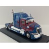 Hachette G1470018 - Western Star 5700 EX 6x4 Truck 2011 Blue Metallic Transformers Decor - Scale 1:43