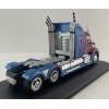 Hachette G1470018 - Western Star 5700 EX 6x4 Truck 2011 Blue Metallic Transformers Decor - Scale 1:43