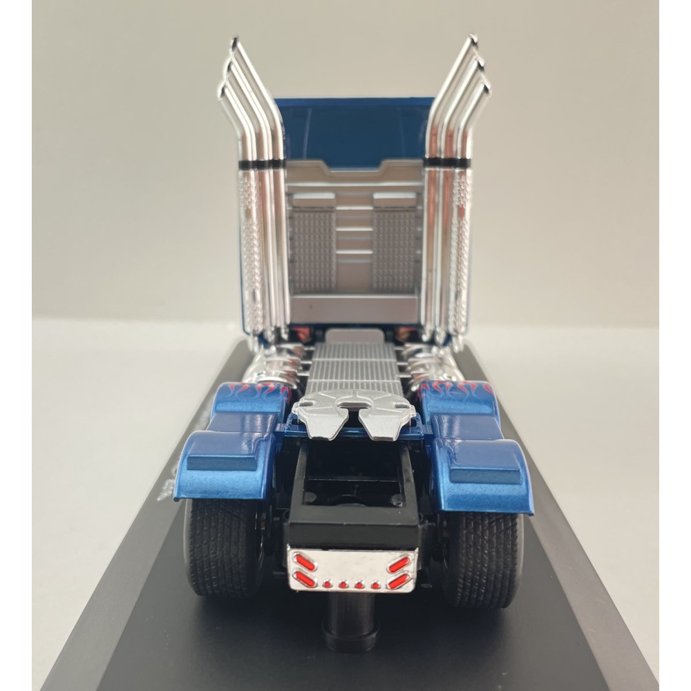 Hachette G1470018 - Western Star 5700 EX 6x4 Truck 2011 Blue Metallic Transformers Decor - Scale 1:43