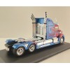 Hachette G1470018 - Western Star 5700 EX 6x4 Truck 2011 Blue Metallic Transformers Decor - Scale 1:43