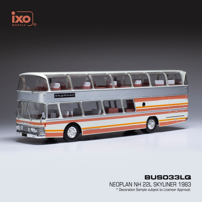 IXO BUS033LQ - 1983 Neoplan NH 22L Skyliner Bus Coach - Scale 1:43