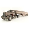 IXO IXOTTR038.22 - 1955 Peterbilt 281 6x4 Truck with 2-axle Tanker Trailer Rust Duel Movie - Scale 1:43