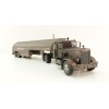 IXO IXOTTR038.22 - 1955 Peterbilt 281 6x4 Truck with 2-axle Tanker Trailer Rust Duel Movie - Scale 1:43