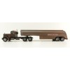 IXO IXOTTR038.22 - 1955 Peterbilt 281 6x4 Truck with 2-axle Tanker Trailer Rust Duel Movie - Scale 1:43