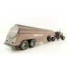 IXO IXOTTR038.22 - 1955 Peterbilt 281 6x4 Truck with 2-axle Tanker Trailer Rust Duel Movie - Scale 1:43