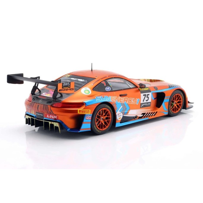 IXO - Mercedes AMG GT3 Evo No 75 Winner 12h Bathurst 2022 Sun Energy - Scale 1:18