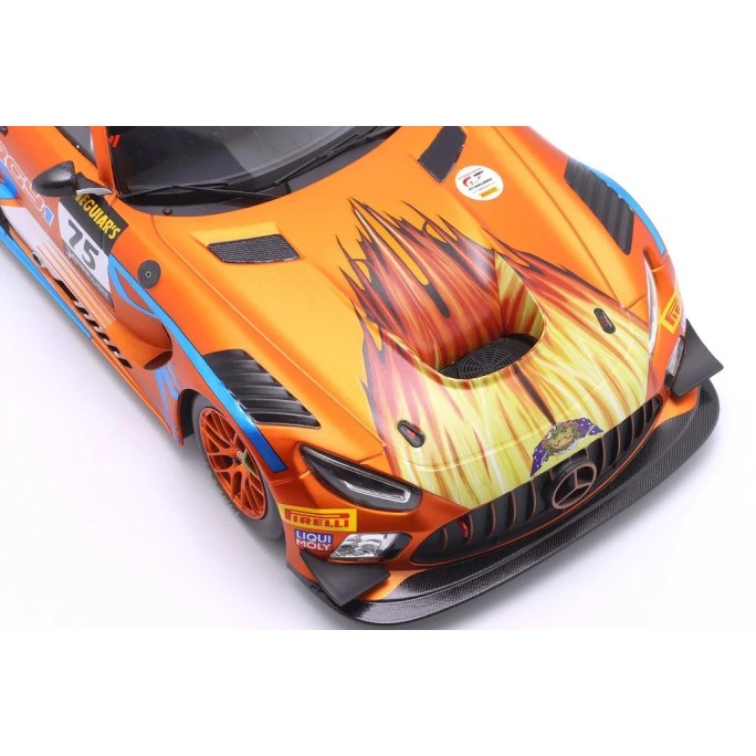 IXO - Mercedes AMG GT3 Evo No 75 Winner 12h Bathurst 2022 Sun Energy - Scale 1:18