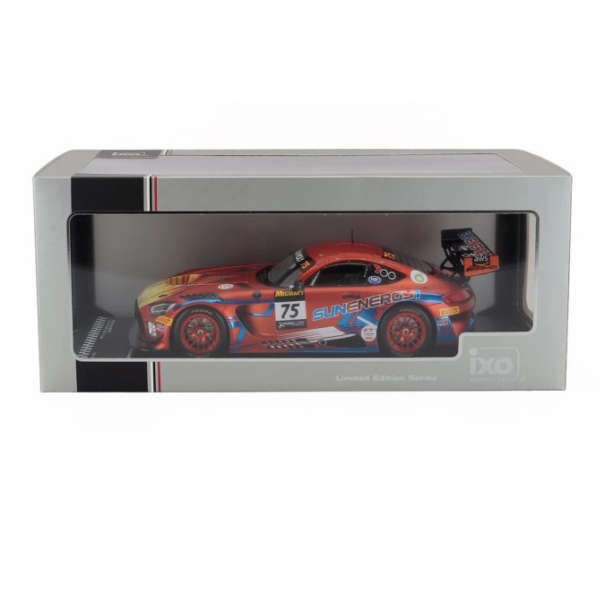IXO - Mercedes AMG GT3 Evo No 75 Winner 12h Bathurst 2022 Sun Energy - Scale 1:18