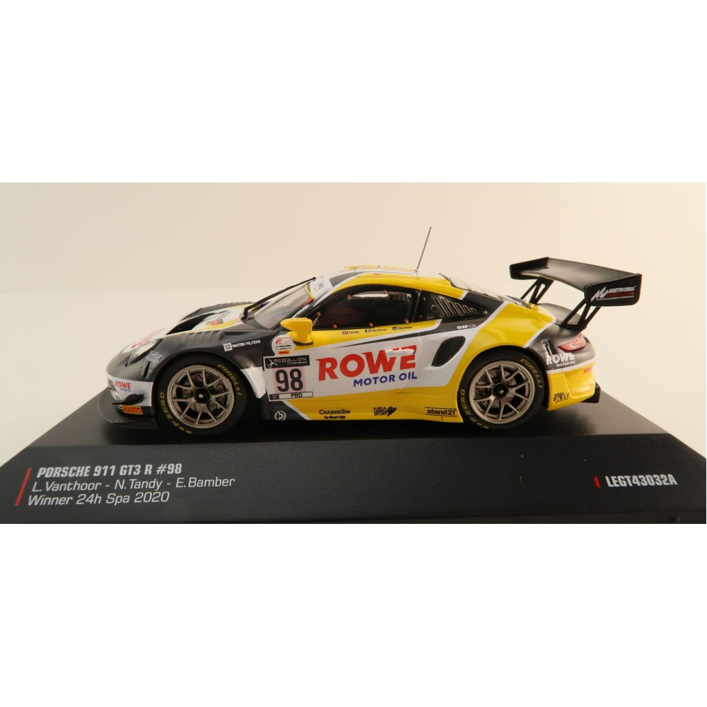 IXO - Porsche 911 GT3 R No 98 Winner 24h Spa 2020 Bamber Tandy Vanthoor - Scale 1:43