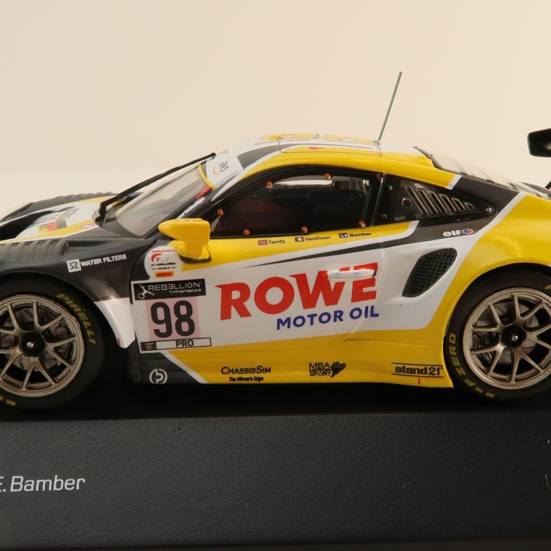 IXO - Porsche 911 GT3 R No 98 Winner 24h Spa 2020 Bamber Tandy Vanthoor - Scale 1:43