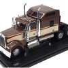 IXO TR145.22 - 1990 Kenworth W900 6x4 Truck - Brown Cream - Scale 1:43