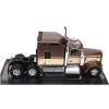 IXO TR145.22 - 1990 Kenworth W900 6x4 Truck - Brown Cream - Scale 1:43