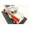 IXO TR187.22 - 1985 Mack Superliner Magnum 6x4 Prime Mover Silver / Red PAINT ISSUE - Scale 1:43