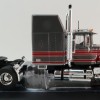IXO TR187.22 - 1985 Mack Superliner Magnum 6x4 Prime Moverr Grey / Red - Scale 1:43