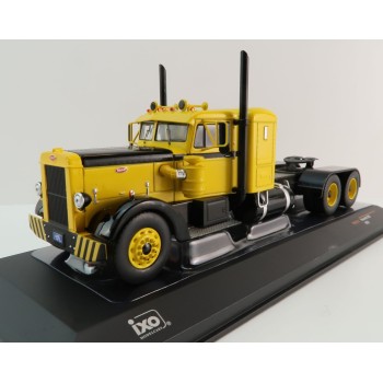 IXO TR192.22 - 1962 Peterbilt 350 6x4 Prime Mover Yellow / Black - Scale 1:43