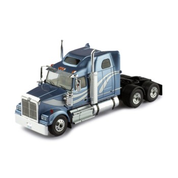 IXO TR199.22 - 1997 Western Star 4900 6x4 Prime Mover Metallic Blue - Scale 1:43