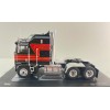 IXO TR229.22 - 1976 Kenworth K100 Aerodyne 6x4 Truck - Black Red - Scale 1:43