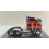 IXO TR229.22 - 1976 Kenworth K100 Aerodyne 6x4 Truck - Black Red - Scale 1:43