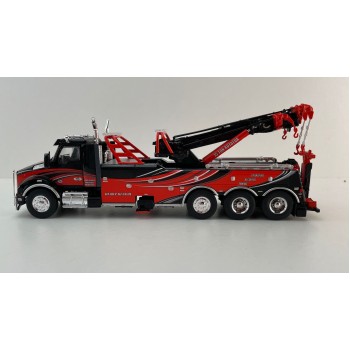 IXO TTR032.23 - 2018 Kenworth T880 Rotator Tow Truck Heavy Rescue Red / Black - Scale 1:43