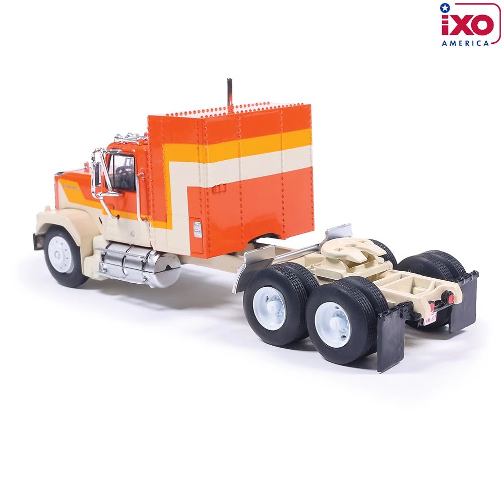 IXO U64TR013 - 1980 GMC General 6x4 Truck Cab Orange Yellow - Scale 1:64