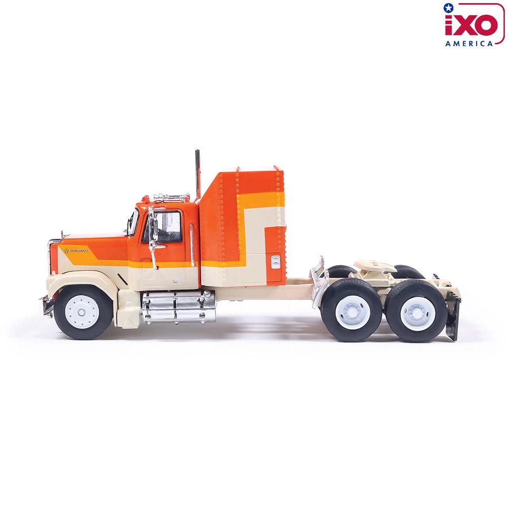 IXO U64TR013 - 1980 GMC General 6x4 Truck Cab Orange Yellow - Scale 1:64