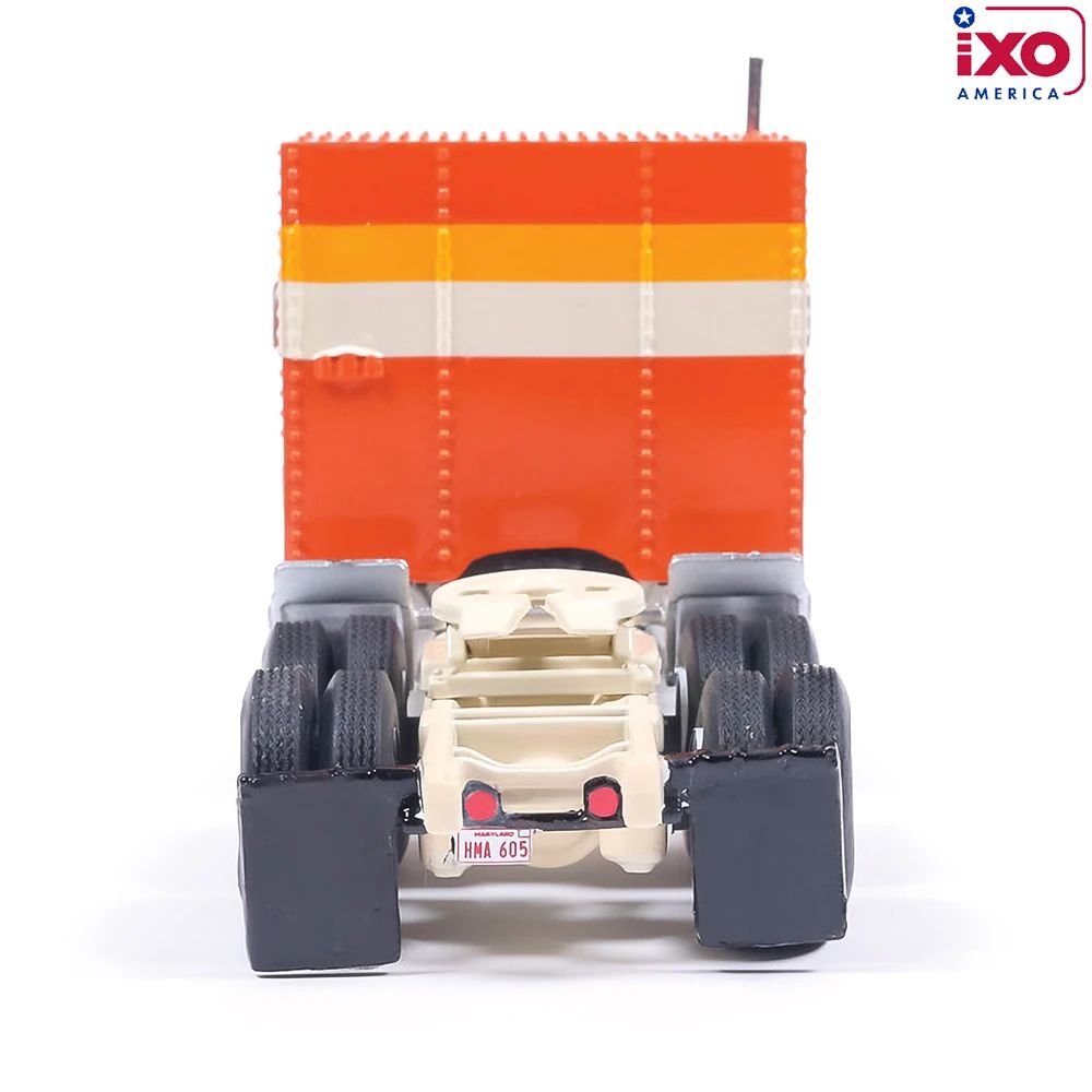 IXO U64TR013 - 1980 GMC General 6x4 Truck Cab Orange Yellow - Scale 1:64