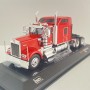 IXO U64TR014A - 1990 Kenworth W900 6x4 Truck Sleeper Cab Red - Scale 1:64