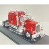 IXO U64TR014A - 1990 Kenworth W900 6x4 Truck Sleeper Cab Red - Scale 1:64