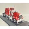 IXO U64TR014A - 1990 Kenworth W900 6x4 Truck Sleeper Cab Red - Scale 1:64