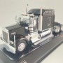 IXO U64TR014B - 1990 Kenworth W900 6x4 Truck Sleeper Cab Black - Scale 1:64