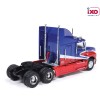 IXO U64TR015 - 1990 Ford Aeromax 6x4 Prime Mover Red and Blue - Scale 1:64