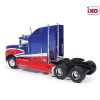 IXO U64TR015 - 1990 Ford Aeromax 6x4 Prime Mover Red and Blue - Scale 1:64